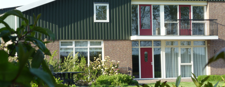 Voorkant van het vakantiehuis